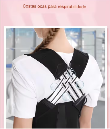 Corretor de Postura Ajustável – Corrija sem esforço